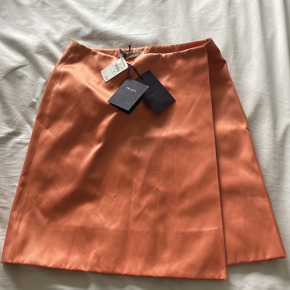 PRADA NWT wrap skirt